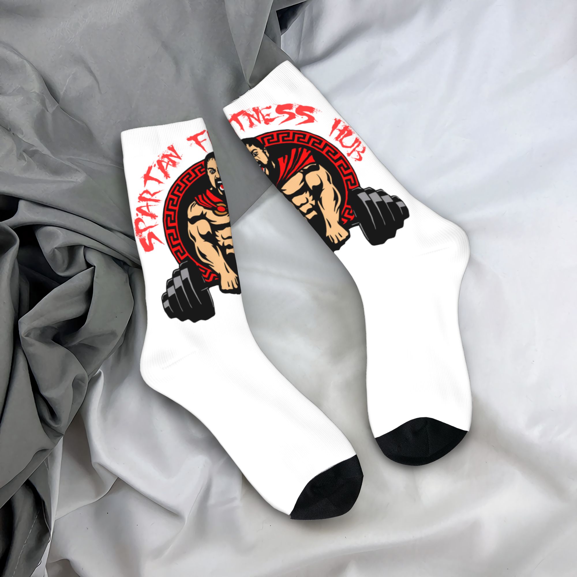 Custom Spartan Gym Men's Crew  - Dress Sock Men 评论和价格