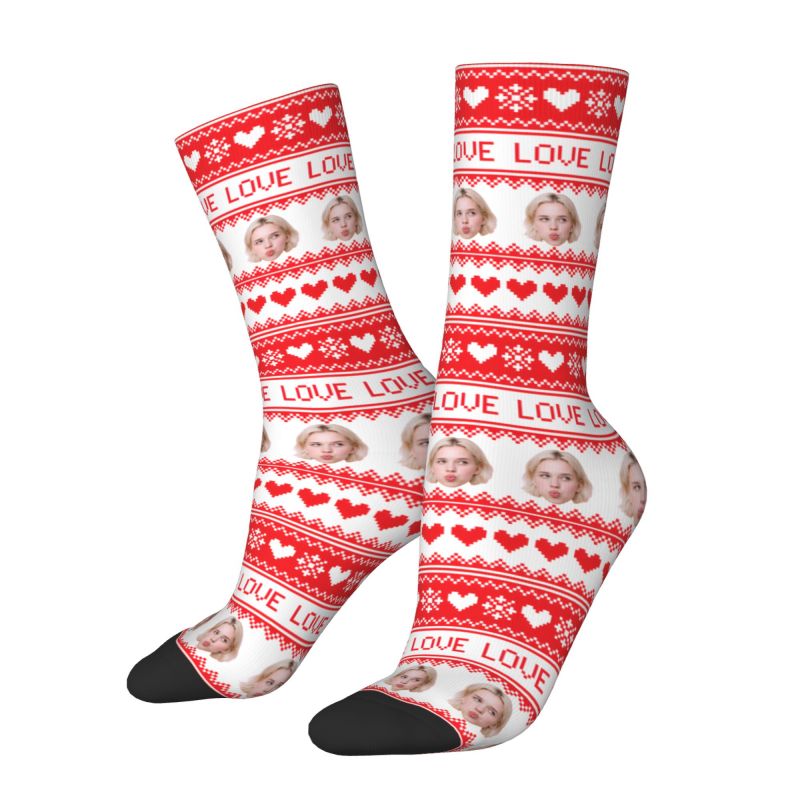 Christmas Personalized Custom  - Dress Sock Men 评论和价格