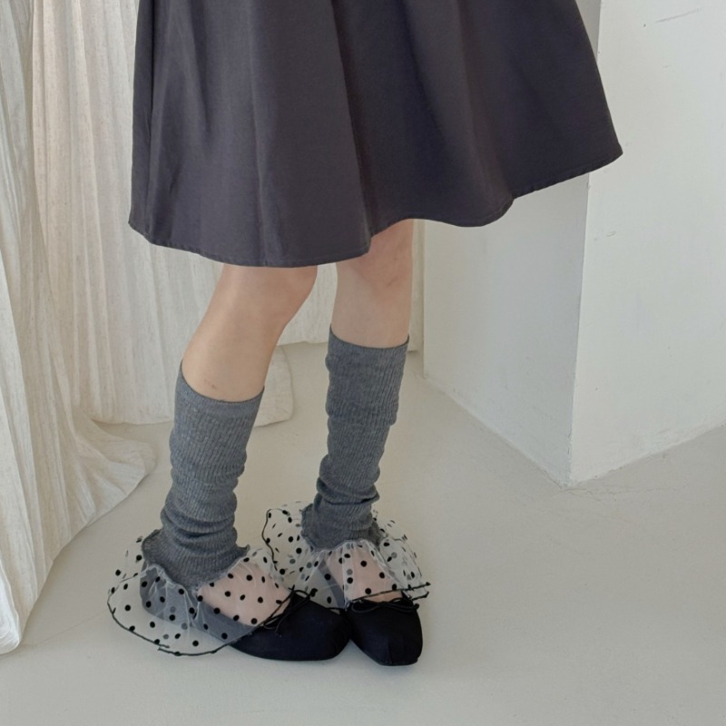Ins Simplicity Style Leg Warme - Boot Sock Slouchy 评论和价格