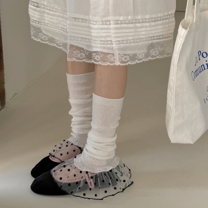 Ins Simplicity Style Leg Warme - Boot Sock Slouchy 评论和价格