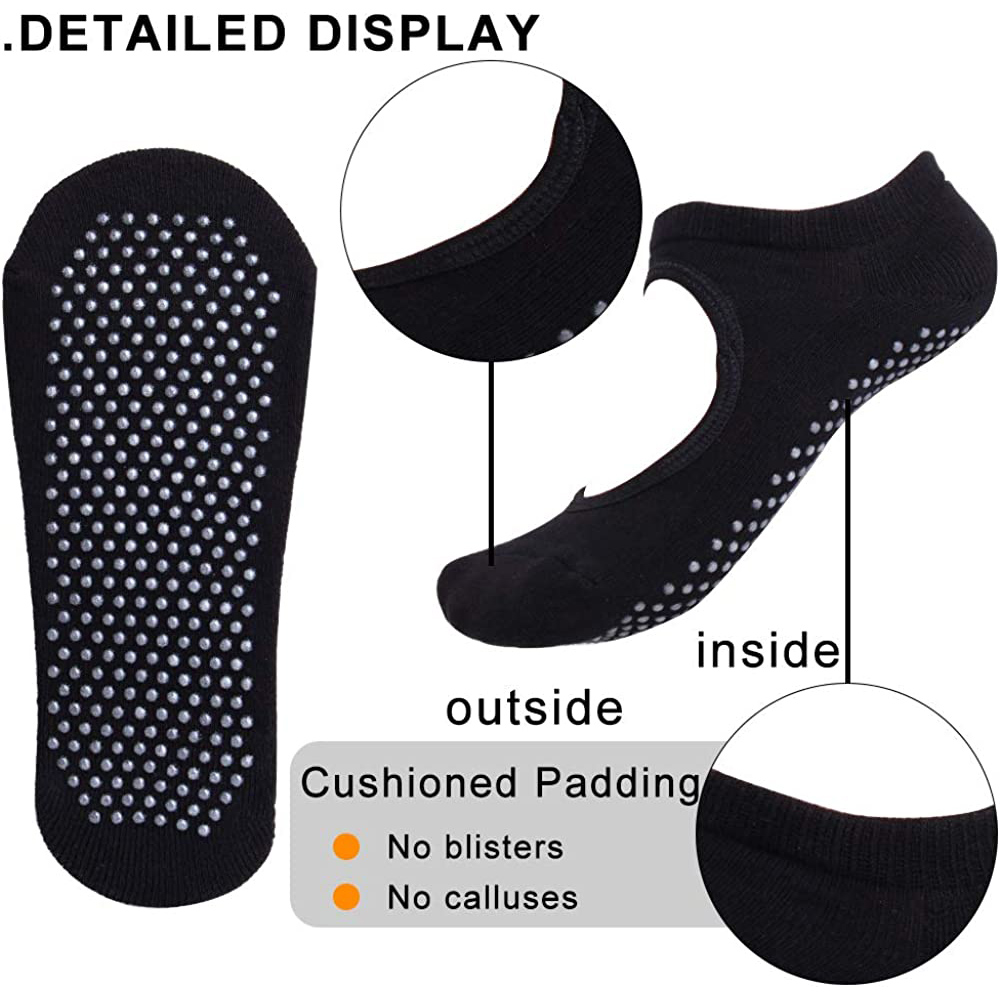 Backless Non-slip Fitness Pila - Grip Sock Yoga 评论和价格