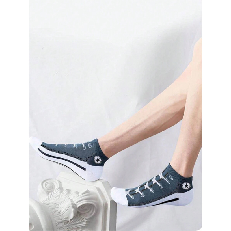 5/10 Pairs Multi-Color Breatha - Ankle Sock Low Cut 评论和价格