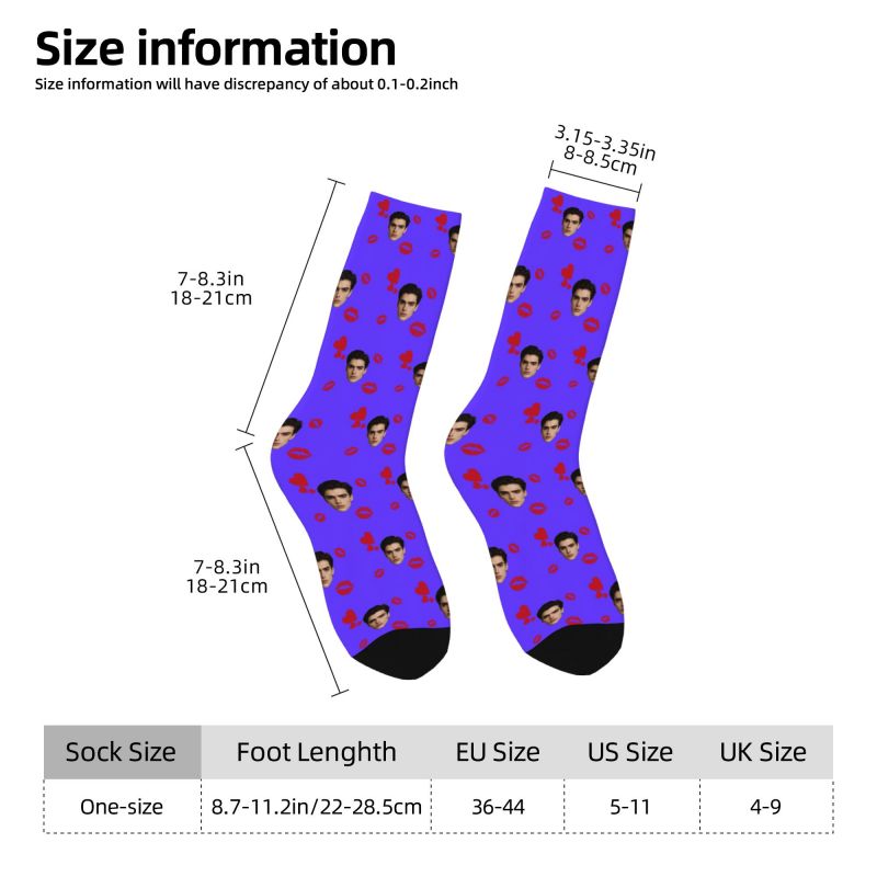 Custom Face Photo With Heart M - Dress Sock Men 评论和价格