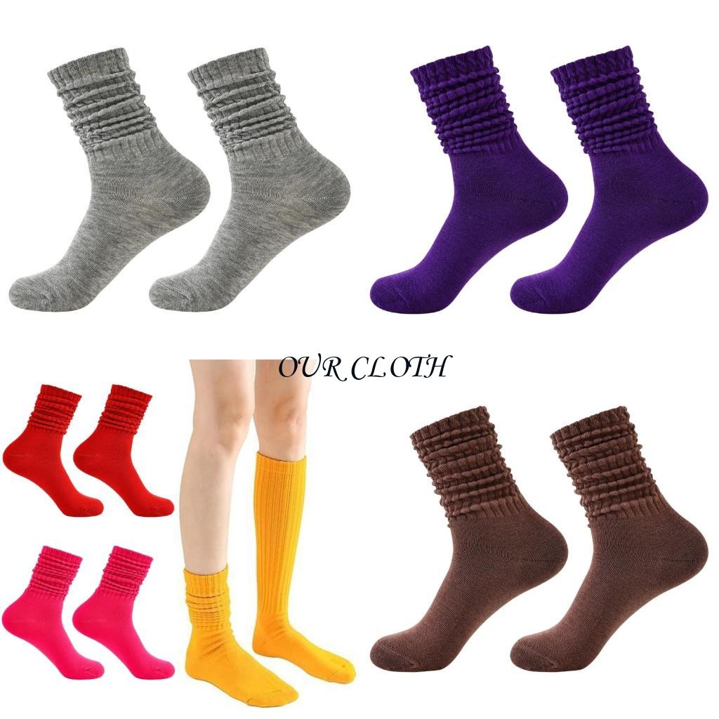Slouch Socks for Women Stacked - Boot Sock Slouchy 评论和价格
